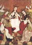 unknow artist Marriage of Saint Catherine painting